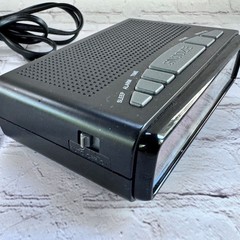 Electro Brand 4610 Black Digital Alarm Clock Radio AM/FM Snooze Tested