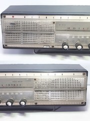 HITACHI Transistor Radio RITA W-832 Blac 1960s American Vintage Antique JAPAN JP