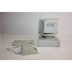 VINTAGE PC COMPUTER FM AUTO SCAN RADIO WITH BOX TESTED WORKS