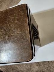 Old Grundig Tube Radio 3043 W 3D Klang Table top Wood Case Germany