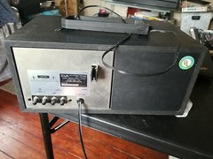 Vintage KLH AM/FM Alarm Clock Radio Model 100 With Anntenna
