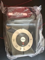 Vintage 1977 Randix Runners High Sensitivity AM Radio Hi-Power Speaker SEALED !!