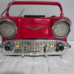 Randix Chevy 1957 Radio AM/FM Stereo w/Power Supply- Cassette Player Not Working