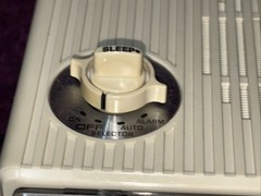 Vintage Panasonic RC-6002 FM/AM Flip Clock Radio White NICE CONDITION WORKING