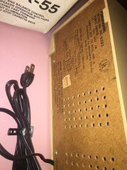 WORKING Vintage RETRO Panasonic Radio AM FM Model RE-6283. (AC 120V)