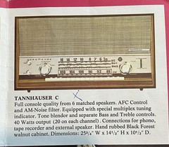 Vintage 1960s Nordmende Tannhauser C German Stereo Radio