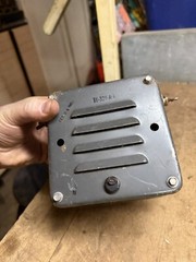 CD Civil Defense Military Motorola Motrac Tube Radio Receiver Speaker TU324 Part