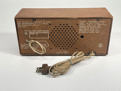 VTG Philco Ford Solid State Wood Panel AM/FM Stereo Shelf Radio Taiwan S-958WA