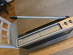 Vintage Panasonic AM/FM Radio RF-581 **PARTS OR REPAIR*** SEE ALL PICS AND DESCR