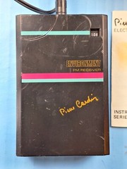VTG Pierre Cardin FM Radio Receiver With Stereo Headphones Tested