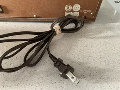 Realistic MTA-8 Vintage Radio Powers On Works Perfectly Fine. Minor Scratches