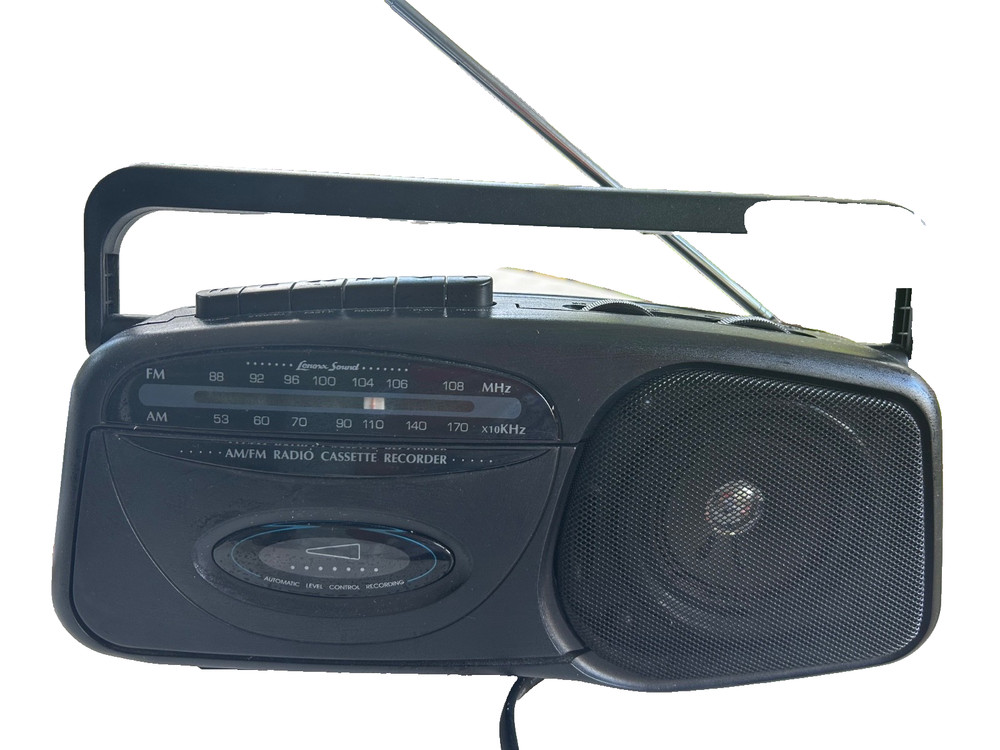 Lenoxx Sound CT-99 AM/FM Radio Cassette Recorder