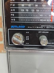 Vintage Midland Weathermatic Radio AM FM AIR Weather Solid State AC Tested