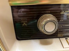 Vtg 1959/60 Grundig Musikgerat Western Germany Tube Typ Radio Broadcast Receiver