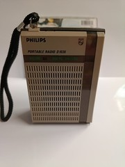 Philips AM portable radio – D1036 – tested & working – vintage late 1970s