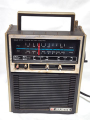 Vtg RARE Juliette / Topp FPR-1281 AM/FM Solid State Radio, Hong Kong – Tested