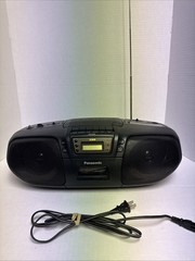 PANASONIC RX-DS15 Portable Stereo BoomBox CD/TAPE/AM/FM XBS System All Work