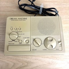 SONY Dream Machine FM/AM Digital Clock Radio – ICF-C2W 1980s Vintage