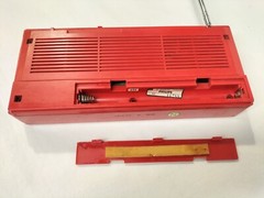 Scarce Vintage Radio Philips Spatial Stereo D-1690 Red Philips D1690 – runs – AF