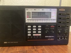 Vintage SANGEAN ATS – 803A PLL Synthesized World Band Radio w/ Power AC Adapter