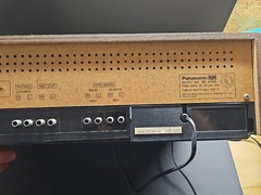 Vintage Panasonic AM/FM Stereo Model SE-4708 PLL Multiplex 8 Track Recorder