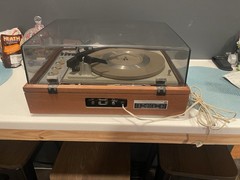 1968 KLH Model Twenty Six Turntable Tested and Working