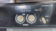 Westminster Model FS-3000 Am Fm Radio Boombox Vintage. Extremely Rare!! British