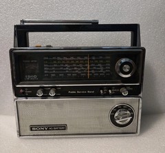 SONY 6BAND FM/AM/PSB/SW1-3 Receiver, Model TFM-8000W, Tested/Works.