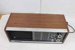 1970s Panasonic Model RE-7371 AMFM Radio Solid State Wood Finish
