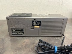 SEARS SR3000 AM/FM CASSETTE PLAYER W/ ALARM CLOCK – TESTED (WBP016070)