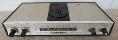 Sanyo 6SC-10 Vintage Clock Radio W/ Batteries Tunes Channels Sold AS-IS Japan