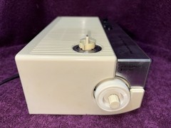 Vintage Panasonic RC-6002 FM/AM Flip Clock Radio White NICE CONDITION WORKING