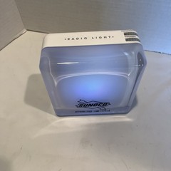 Vintage SUNOCO NASCAR Promotional AM/FM Radio Flashing Light. 2004