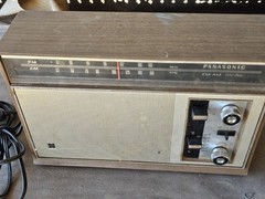 Panasonic RE-7329 AM/FM Vintage 2 Band Older Radio for parts READ AS IS