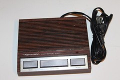 Realistic Model 12-140 Weatheradio Weather Alert Radio Vintage Faux Wood Grain