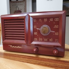 VTG 1949 Motorola Radio Model 58GI NICE /Working /Recapped See Video/Description