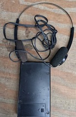 Magnavox AM/FM Stereo Pocket Radio 1988 Olympic Promo Gold
