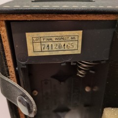 Triumph No. 819 Solid State Multi Band World Time Radio Vintage