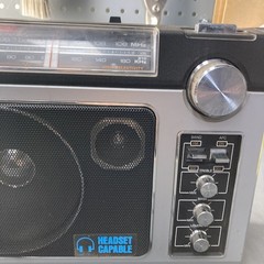 VINTAGE SUPER RADIO II GENERAL ELECTRIC 7-28850 GE LONG RANGE AM/FM TESTED LOUD