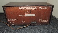 Vintage Motorola Golden Voice Bakelite Tube Radio