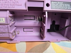 Vtg Lenoxx Sound AM/FM Stereo Radio/Duel Cassette Recorder,#CT-743,Working,1986.