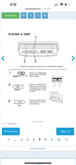 Lenoxx Sound CT-99 AM/FM Radio Cassette Recorder