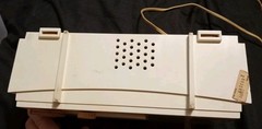 Vintage 1965 Zenith Clock Tube Radio Alarm Model Y169W Off White Cream