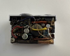 Vintage RARE Sony ICR-120 Miniature Compact AM Radio As Is For Parts & Repair