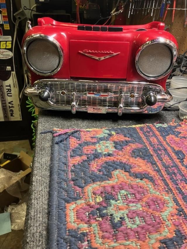57 Chevy Cassette Player AM FM Radio RANDIX SERVICED VIDEO