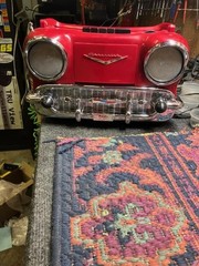 57 Chevy Cassette Player AM FM Radio RANDIX SERVICED VIDEO