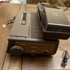 Vintage Verit AM FM Digital Clock Radio with Phone TL-6633 Wood Grain (Tested)