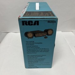 RCA RS2035 CD R/RW Stereo Radio Tuner 2 Speakers Remote SEALED NEW OLD STOCK