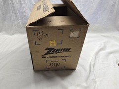 Zenith Quality Fm-am Radio Model Z415j Brown Box Only