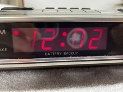 General Electric GE Model 7-4634B Digital Clock Radio Alarm Clock Tested Working